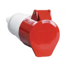 Розетка каб. перен. 32A  (225) ИЭК 3P+РЕ+N 380В IP44