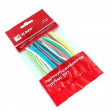 Трубка термоус.ТТУ(ТУТ) (набор) 6/3 (7 цветов по 3шт 100мм) EKF tut-n-6 Трубка термоус.ТТУ(ТУТ) (набор) 6/3 (7 цветов по 3шт 100мм) EKF tut-n-6