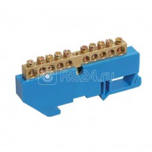 Шина нулевая на DIN-рейку 6*9-10-Д-С ИЭК | YNN10-69-12D-K07 | 20 в упак. Шина нулевая на DIN-рейку 6*9-10-Д-С ИЭК | YNN10-69-12D-K07 | 20 в упак.