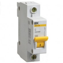 Авт.выкл.1п 63А  IEK ВА47-29 х-ка C 4,5кА | MVA20-1-063-C | 12 в упак.