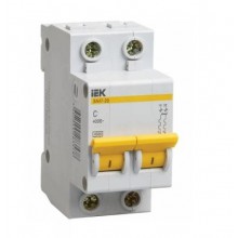 Авт.выкл.2п  6А  IEK ВА47-29 х-ка C 4,5кА | MVA20-2-006-C | 6 в упак.