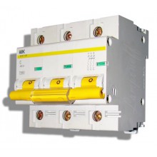 Авт.выкл.3п 40А  IEK ВА47-100 х-ка D 4,5кА | MVA20-3-040-D | 4 в упак.