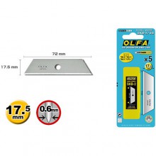 Набор лезвий трапецевид. OLFA (упак. 5 шт.)