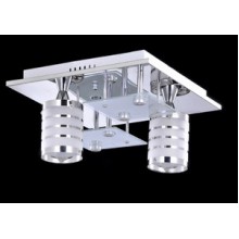 Люстра LED-0360 CR/2+4C/WT+CR TINKO