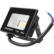 Прожектор св. 10Вт ОНЛАЙТ OFL-10-6K-BL-IP65-LED черный IP65    71688