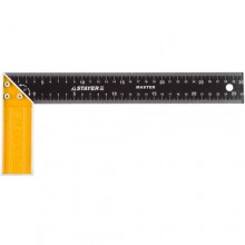 Угольник столяр.250 мм сталь STAYER MASTER