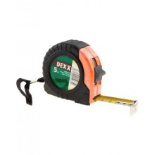 Рулетка   5мх18мм обрезин.корпус DEXX