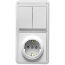 Блок СП БКВР-032 Бэлла бел (2кл.вык+роз.с с/з) (56 в упак.)