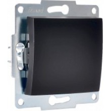 Механизм выкл. 1-кл. Karina 10А IP20 черн. бархат LEZARD 707-4288-100