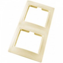 Рамка 2-м Таймыр верт. сл. кость.TDM