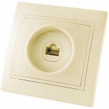 Розетка телеф. 1-м СП Таймыр RJ11 сл. кость TDM