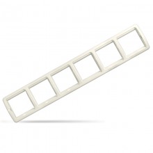 Рамка 6-м гориз. сл. костьВалери UNIVersal