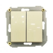 Механизм выкл. 2-кл. СП Simon34 сл. кость 34398-031