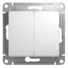 Механизм выкл. проходн. 2-кл. GLOSSA бел. SchE GSL000165