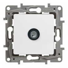 Механизм розетки TV 1-м СП  5дБ Etika оконечная бел. 5-862 мГц Leg 672265