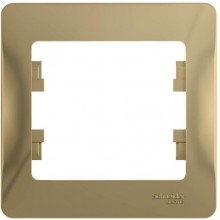 Рамка 1-м GLOSSA титан SchE GSL000401