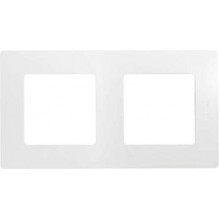 Рамка 2-м Etika бел. Leg 672502