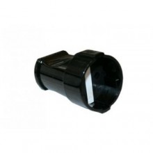 Штепсель б/з чер.10054 (40 в упак.)