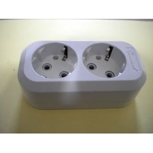 Колодка удл. 2Н с/з UNIVersal E302 АВС-пл.