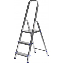 Лестница-стремянка алюминиевая 3 ступ., 60 см СИБИН Лестница-стремянка алюминиевая 3 ступ., 60 см СИБИН