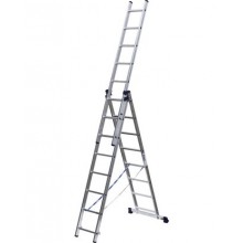 Лестница-стремянка универсал.10 ступ., 3-х секц., 646 см СИБИН