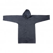 Плащ-дождевик полиэстер, синий, на кнопках  Ecos, размер M