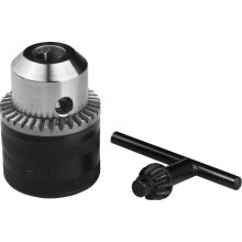 Патрон зажим. д/дрели 10 мм 1/2  с ключ. ЗУБР