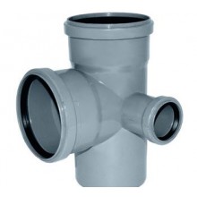 Крестовина D 110х110х50 угол 90* правая  Pro Aqua Comfort | 15 в упак.