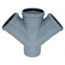 Крестовина D 110х110х110 угол 45* Политэк (16)