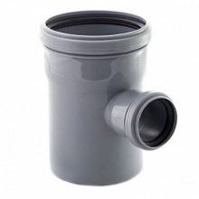 Тройник кан. 110х 50 угол 87,5* Политэк (50)