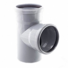 Тройник кан. 110х110 угол 87,5* Политэк (30)