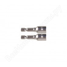 Бита (насадка) магн.13*45мм ЗУБР МАСТЕР (2шт)