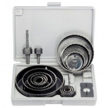 Коронка-пила (набор) 12 пред.d19-127мм MATRIX (кольцевые)