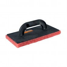 Терка (гладилка) твердая губка 140*280мм 20 мм пласт.ручка Шабашка 0021-006