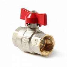 Кран шар.  1 г/г баб. Pro Aqua  полнопрох. PN25 +150С (72)