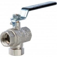 Кран шар. с фильтром   3/4  STOUT рыч. | 8/72 в упак.