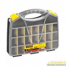 Ящик для инструментов (органайзер) 380х310х65мм, пластик STAYER Ящик для инструментов (органайзер) 380х310х65мм, пластик STAYER