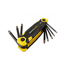 Набор ключей (звездочки) S2 8 шт Т9-Т40, кейс Hanskonner