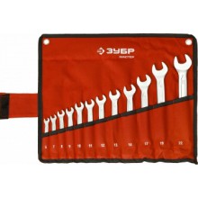 Набор ключей комб. 6-22 мм  12шт в сумке ЗУБР