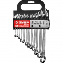 Набор ключей комб. 6-22 мм 12шт ЗУБР