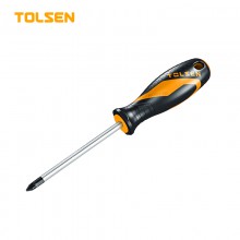 Отвертка крестовая PZ1x 150мм двухкомп. ручка TOLSEN 20012