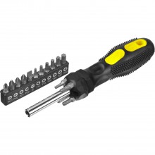Отвертка реверсивная +(15бит) STAYER MASTER