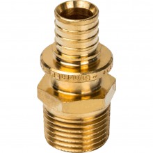 Акс. муфта- переходник НР 16*3/4 STOUT (10/100)