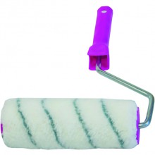 Валик 180 мм в сборе, ворс 12 мм, d=48мм, ручка d=8мм, полиакр. KRAFOR