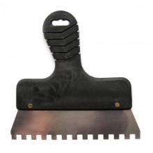 Шпатель 200 мм фасадный зубчатый 8х8мм Eurotex Шпатель 200 мм фасадный зубчатый 8х8мм Eurotex