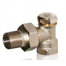 Клапан  1/2 для РАДИАТОРА угловой нижний   IVR (10/120)