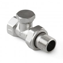 Клапан  3/4 для РАДИАТОРА прямой нижний запорн. Pro Aqua