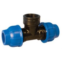 ПНД Тройник с внутр.резьбой D25х1х25