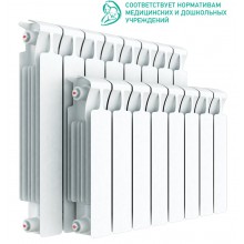 РАДИАТОР бимет. 500/100 RIFAR Монолит  8 секц. ниж. подкл.