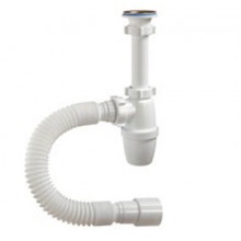 Сифон бутылочный ОРИО 1 1/2 х 40 с гибкой трубой 40 - 50 А-400121